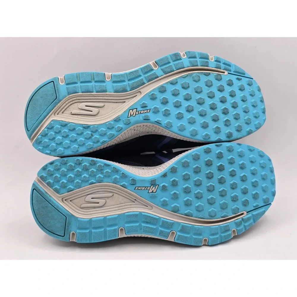Skechers Go Run Consistent Vivid Horizon Running Shoes Sneakers Navy Womens 8.5W